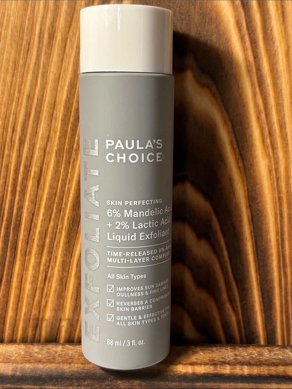 Paula's Choice Skin-Perfecting Mandelic + Lactic Acid Exfoliant — Gray